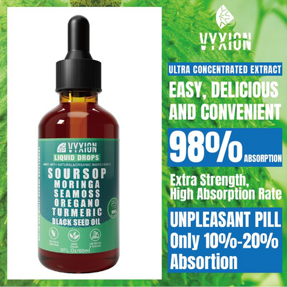 Pure Soursop 10 in 1 Liquid Drops